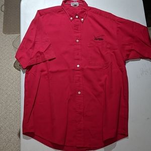 Image first button down short sleeve work shirt